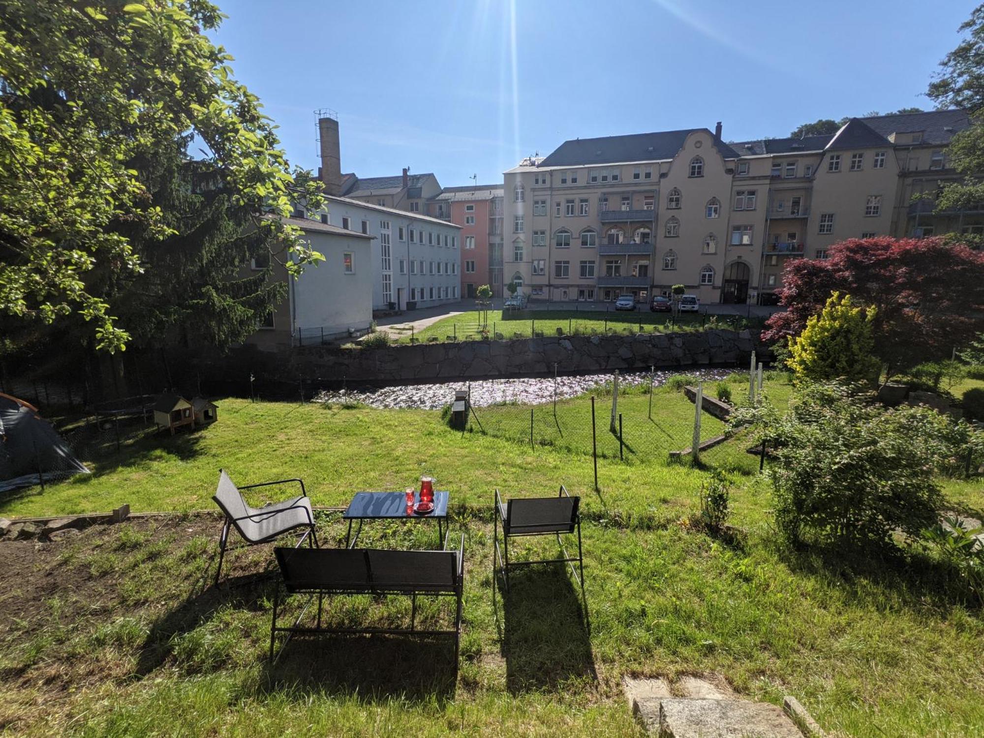Hw2B - Urlaubsmagie - Wohlfuehlwohnung Mit Balkon, Pool, Sauna & Terrasse 赛博尼茨 外观 照片
