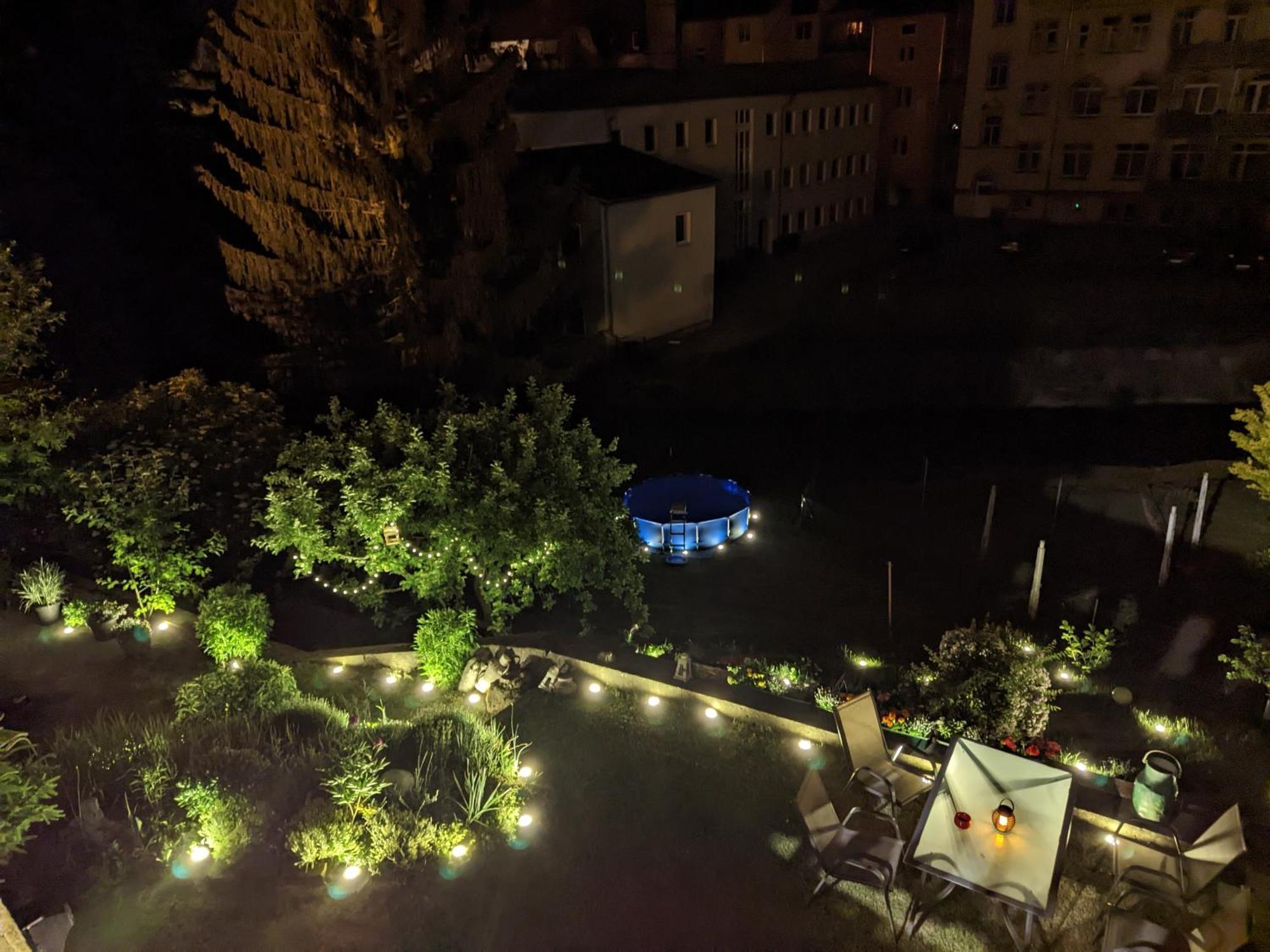 Hw2B - Urlaubsmagie - Wohlfuehlwohnung Mit Balkon, Pool, Sauna & Terrasse 赛博尼茨 外观 照片