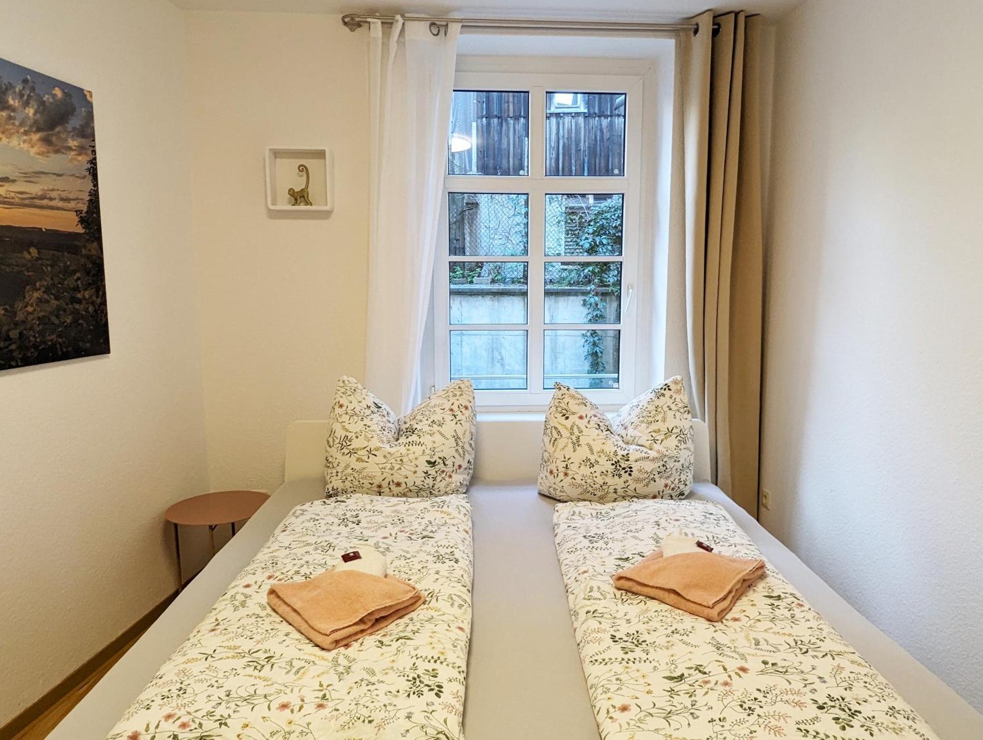 Hw2B - Urlaubsmagie - Wohlfuehlwohnung Mit Balkon, Pool, Sauna & Terrasse 赛博尼茨 外观 照片