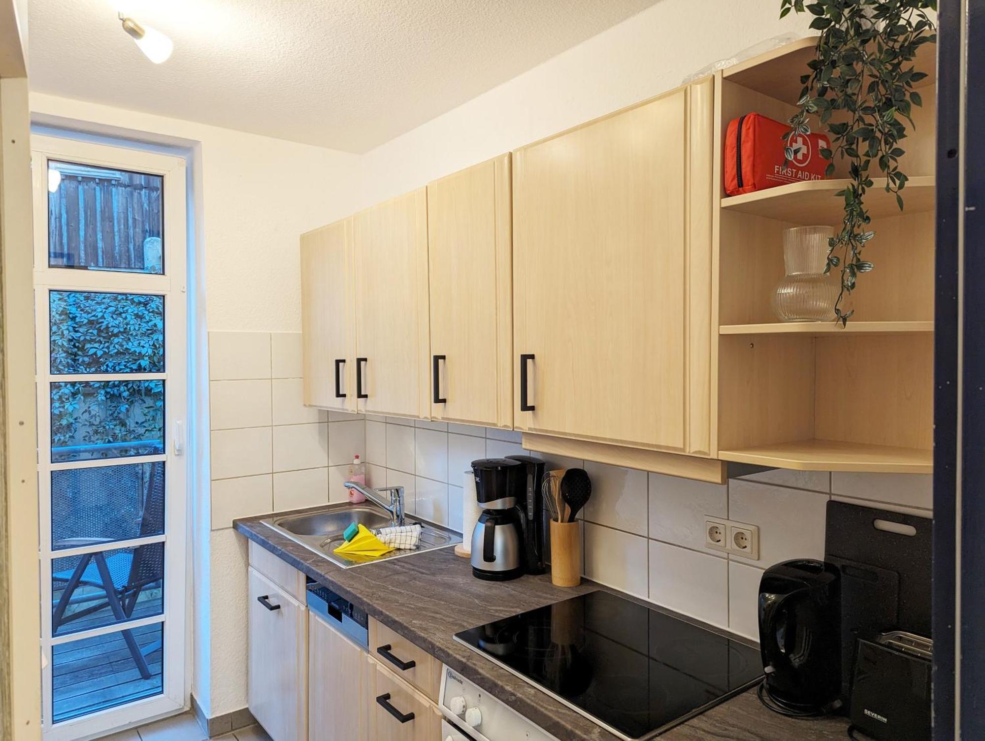 Hw2B - Urlaubsmagie - Wohlfuehlwohnung Mit Balkon, Pool, Sauna & Terrasse 赛博尼茨 外观 照片