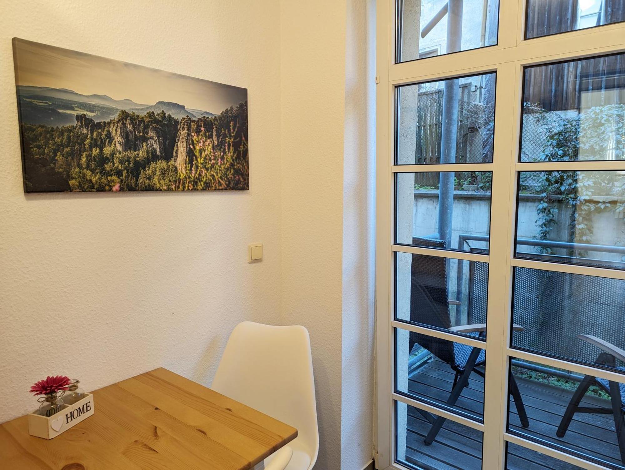 Hw2B - Urlaubsmagie - Wohlfuehlwohnung Mit Balkon, Pool, Sauna & Terrasse 赛博尼茨 外观 照片
