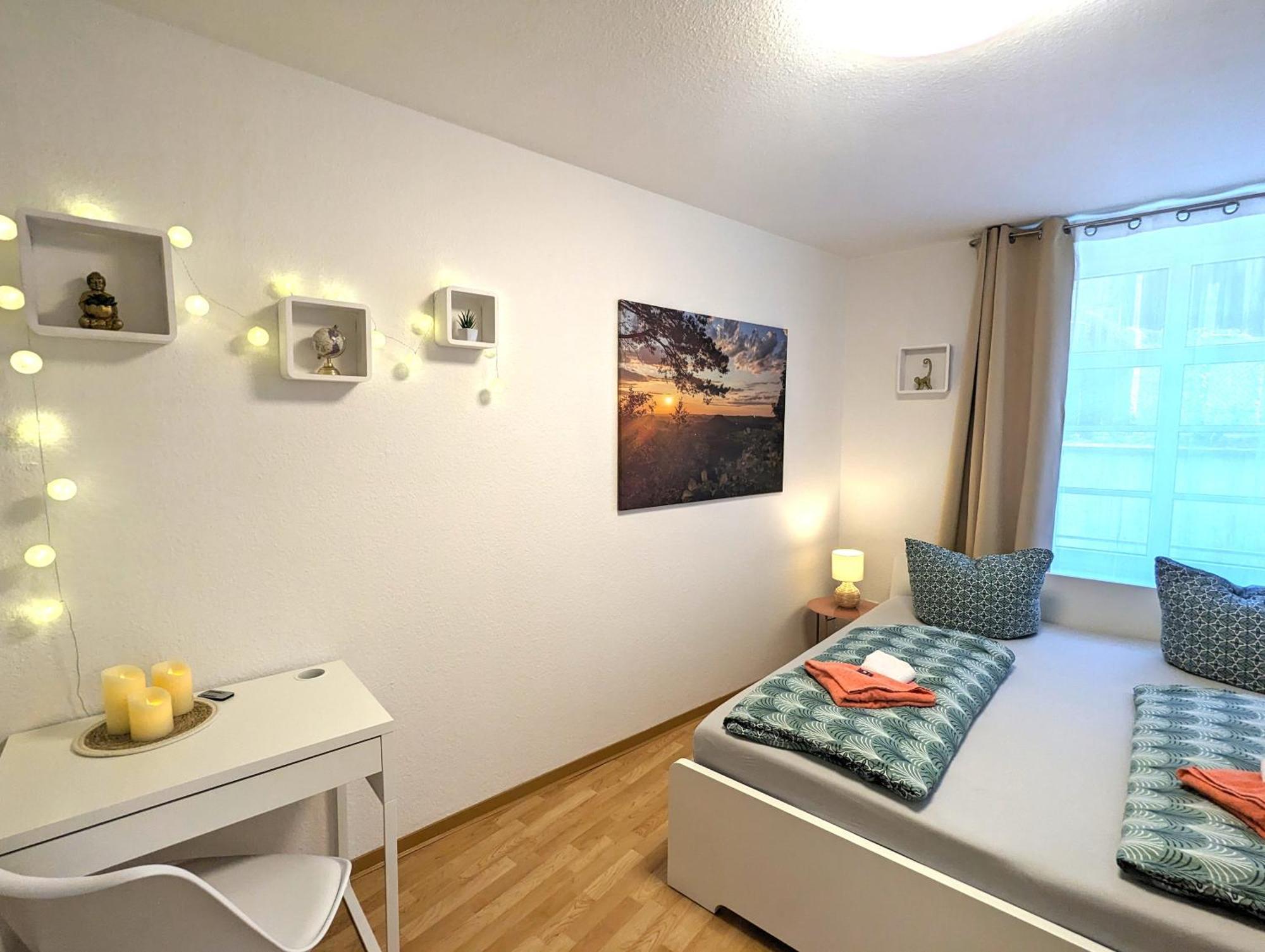Hw2B - Urlaubsmagie - Wohlfuehlwohnung Mit Balkon, Pool, Sauna & Terrasse 赛博尼茨 外观 照片