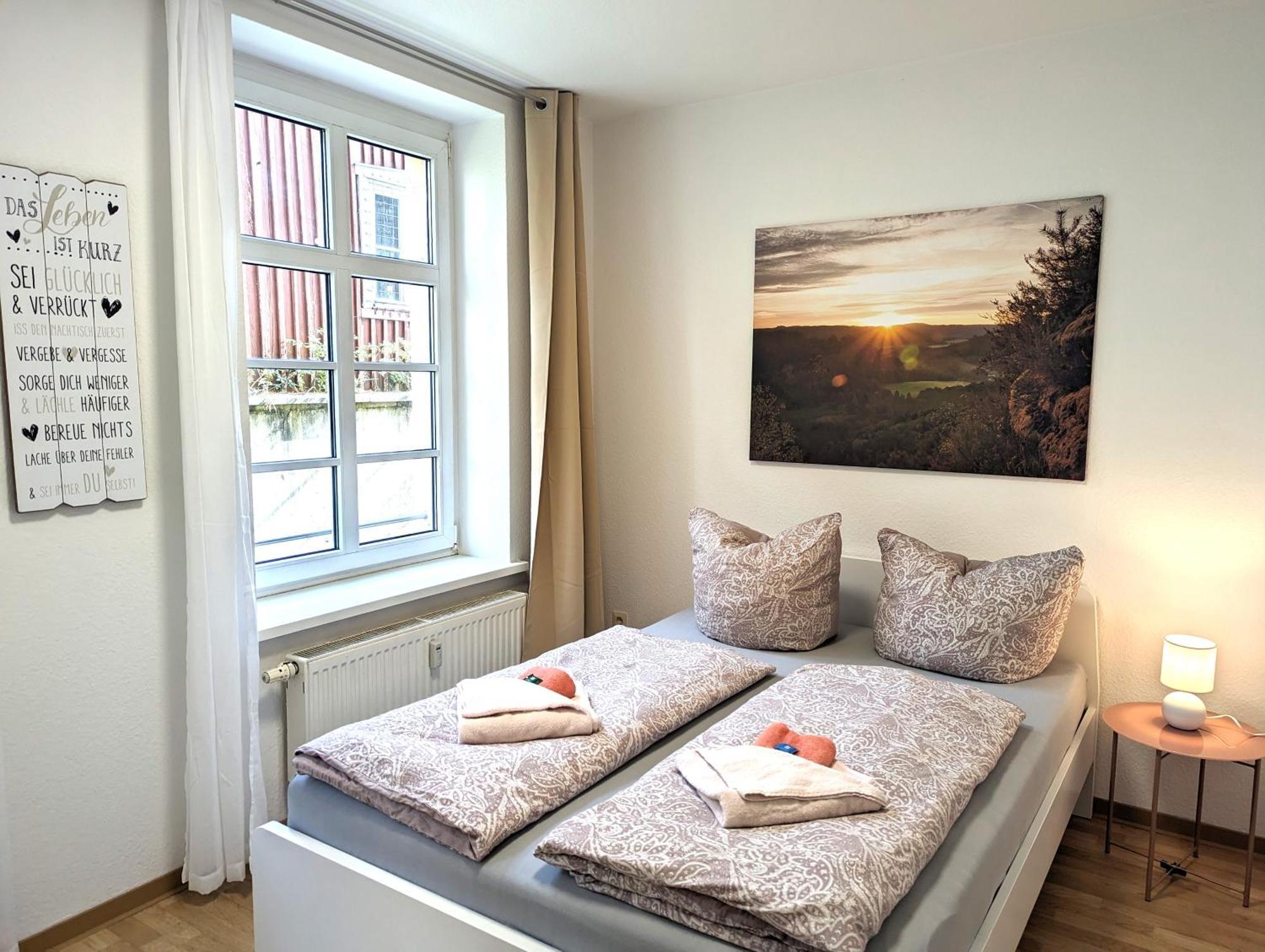Hw2B - Urlaubsmagie - Wohlfuehlwohnung Mit Balkon, Pool, Sauna & Terrasse 赛博尼茨 外观 照片