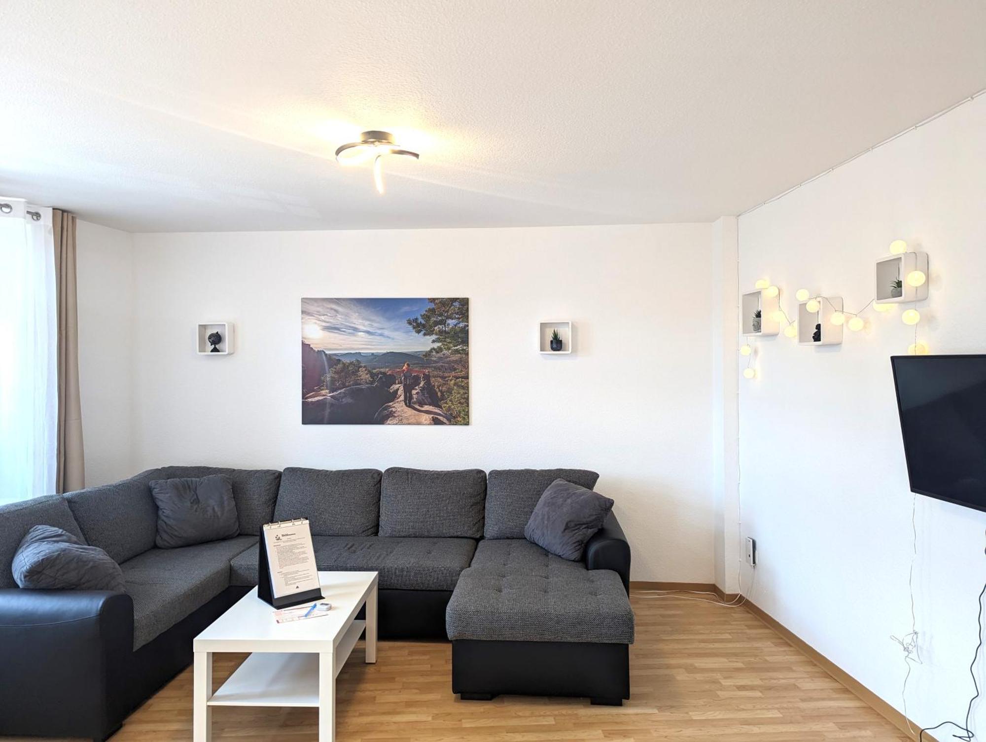 Hw2B - Urlaubsmagie - Wohlfuehlwohnung Mit Balkon, Pool, Sauna & Terrasse 赛博尼茨 外观 照片