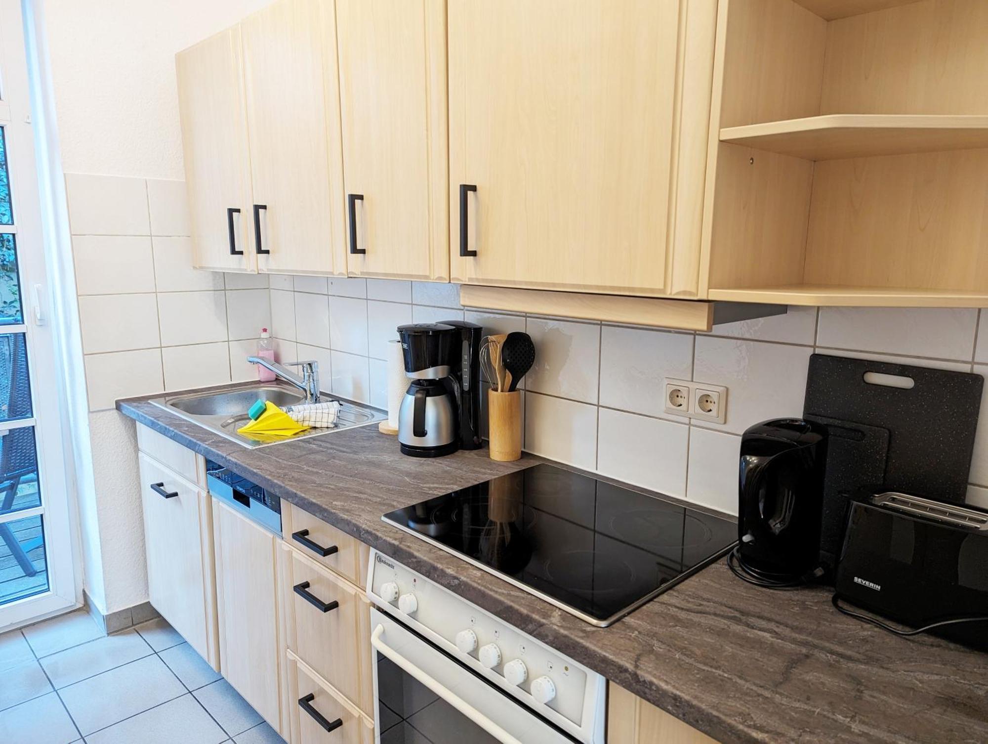 Hw2B - Urlaubsmagie - Wohlfuehlwohnung Mit Balkon, Pool, Sauna & Terrasse 赛博尼茨 外观 照片